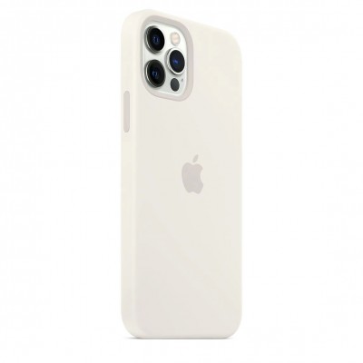 Apple iPhone 12 | 12 Pro Silicone Case with MagSafe - White (MHL53)