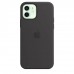 Apple iPhone 12 | 12 Pro Silicone Case with MagSafe - Black (MHL73)