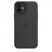 Apple iPhone 12 | 12 Pro Silicone Case with MagSafe - Black (MHL73)