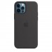 Apple iPhone 12 | 12 Pro Silicone Case with MagSafe - Black (MHL73)