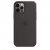 Apple iPhone 12 | 12 Pro Silicone Case with MagSafe - Black (MHL73)