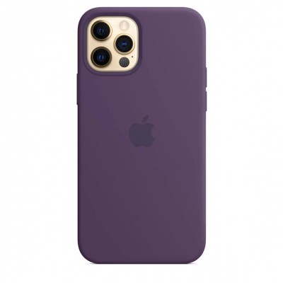 Apple iPhone 12 | 12 Pro Silicone Case with MagSafe - Amethyst (MK033)