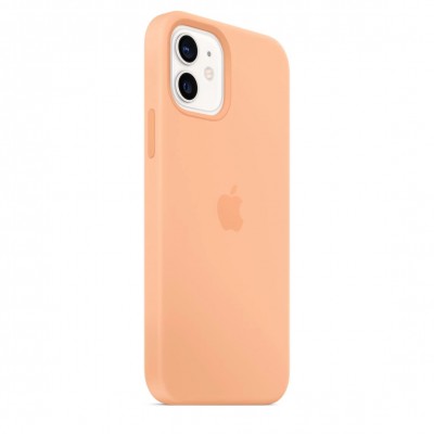 Apple iPhone 12 | 12 Pro Silicone Case with MagSafe - Cantaloupe (MK023)