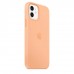 Apple iPhone 12 | 12 Pro Silicone Case with MagSafe - Cantaloupe (MK023)