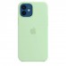 Apple iPhone 12 | 12 Pro Silicone Case з MagSafe - Pistachio (MK003)
