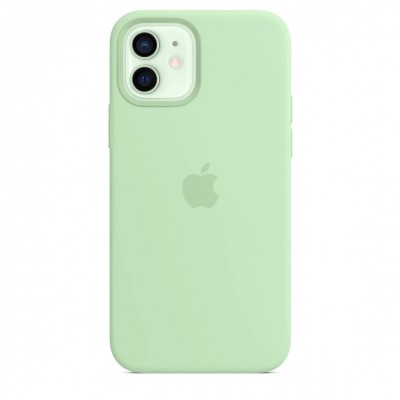 Apple iPhone 12 | 12 Pro Silicone Case з MagSafe - Pistachio (MK003)