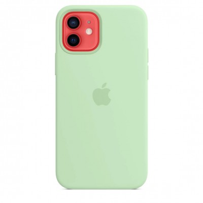 Apple iPhone 12 | 12 Pro Silicone Case з MagSafe - Pistachio (MK003)