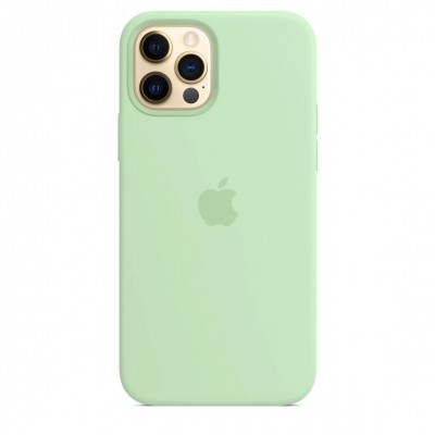 Apple iPhone 12 | 12 Pro Silicone Case з MagSafe - Pistachio (MK003)