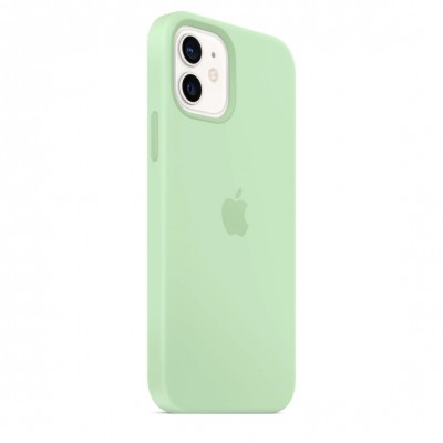 Apple iPhone 12 | 12 Pro Silicone Case з MagSafe - Pistachio (MK003)