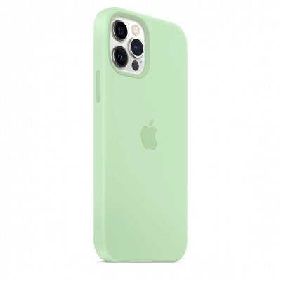 Apple iPhone 12 | 12 Pro Silicone Case з MagSafe - Pistachio (MK003)