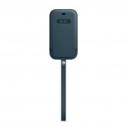 Apple iPhone 12 mini Leather Sleeve with MagSafe - Baltic Blue (MHMQ3)