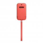 Apple iPhone 12 mini Leather Sleeve with MagSafe - Pink Citrus (MHMN3)