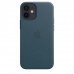 Apple iPhone 12 mini Leather Case with MagSafe - Baltic Blue (MHK83)