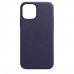 Apple iPhone 12 mini Leather Case with MagSafe - Deep Violet (MJYQ3)