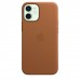 Apple iPhone 12 mini Leather Case with MagSafe - Saddle Brown (MHK93)