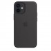 Apple iPhone 12 mini Silicone Case with MagSafe - Black (MHKX3)