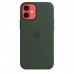 Apple iPhone 12 mini Silicone Case with MagSafe - Cyprus Green (MHKR3)
