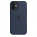 Apple iPhone 12 mini Silicone Case with MagSafe - Deep Navy (MHKU3)