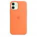 Apple iPhone 12 mini Silicone Case with MagSafe - Kumquat (MHKN3)
