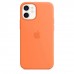 Apple iPhone 12 mini Silicone Case with MagSafe - Kumquat (MHKN3)