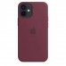 Apple iPhone 12 mini Silicone Case with MagSafe - Plum (MHKQ3)