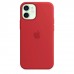 Apple iPhone 12 mini Silicone Case with MagSafe - Red (MHKW3)