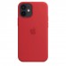 Apple iPhone 12 mini Silicone Case with MagSafe - Red (MHKW3)