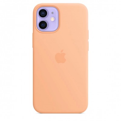 Apple iPhone 12 mini Silicone Case with MagSafe - Cantaloupe (MJYW3)