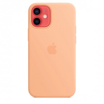 Apple iPhone 12 mini Silicone Case with MagSafe - Cantaloupe (MJYW3)