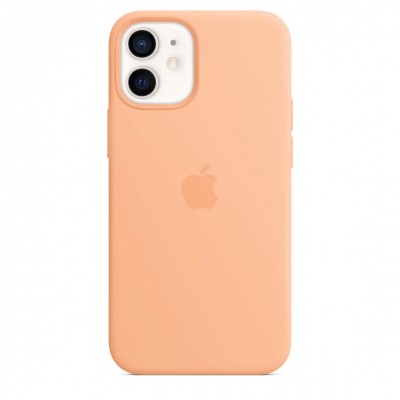 Apple iPhone 12 mini Silicone Case with MagSafe - Cantaloupe (MJYW3)