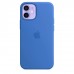 Apple iPhone 12 mini Silicone Case with MagSafe - Capri Blue (MJYU3)