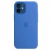 Apple iPhone 12 mini Silicone Case with MagSafe - Capri Blue (MJYU3)
