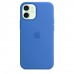 Apple iPhone 12 mini Silicone Case with MagSafe - Capri Blue (MJYU3)