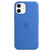 Apple iPhone 12 mini Silicone Case with MagSafe - Capri Blue (MJYU3)