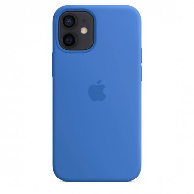 Apple iPhone 12 mini Silicone Case with MagSafe - Capri Blue (MJYU3)