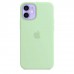 Apple iPhone 12 mini Silicone Case with MagSafe - Pistachio (MJYV3)