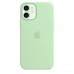 Apple iPhone 12 mini Silicone Case with MagSafe - Pistachio (MJYV3)