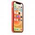 Apple iPhone 12 mini Silicone Case with MagSafe - Electric Orange (MKTN3)