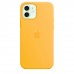 Apple iPhone 12 mini Silicone Case with MagSafe - Sunflower (MKTM3)