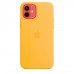 Apple iPhone 12 mini Silicone Case with MagSafe - Sunflower (MKTM3)
