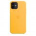 Apple iPhone 12 mini Silicone Case with MagSafe - Sunflower (MKTM3)
