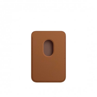 Apple iPhone Leather Wallet with MagSafe - Saddle Brown (MHLT3)