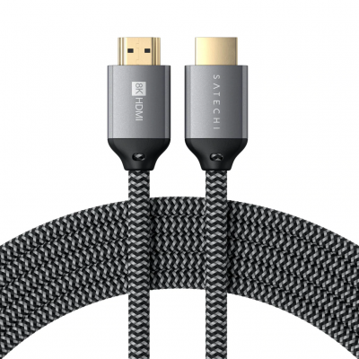 Satechi 8K HDMI Ultra High Speed Cable Space Gray (ST-8KHC2MM)