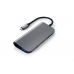 Satechi Aluminum Type-C Multimedia Adapter Space Gray (ST-TCMM8PAM)