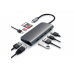 Satechi Aluminum Type-C Multimedia Adapter Space Gray (ST-TCMM8PAM)