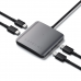 Мультипортовий адаптер Satechi Aluminum 4 Port USB-C Hub Space Gray (ST-UC4PHM)