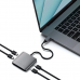 Мультипортовий адаптер Satechi Aluminum 4 Port USB-C Hub Space Gray (ST-UC4PHM)