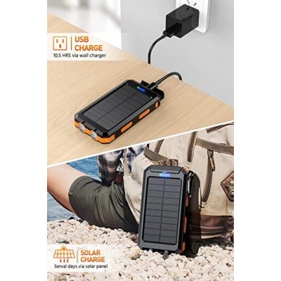 Портативное зарядное устройство KAPURUI Power Bank - 10 000mAh - Orange
