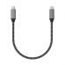Satechi USB4 C to C Cable 100W Space Gray (25 cm) (ST-U4C25M)