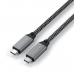 Satechi USB4 C to C Cable 100W Space Gray (25 cm) (ST-U4C25M)